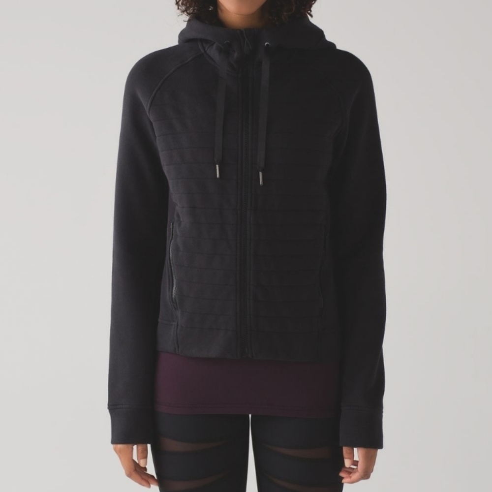 Lululemon Fleece Be True Hoodie navy size 6